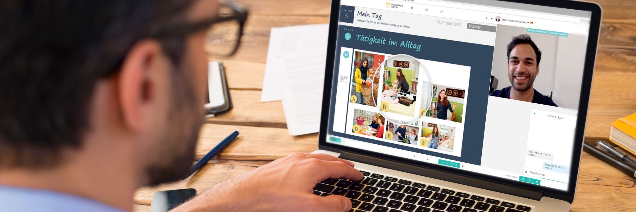 Volunteer Vision banner