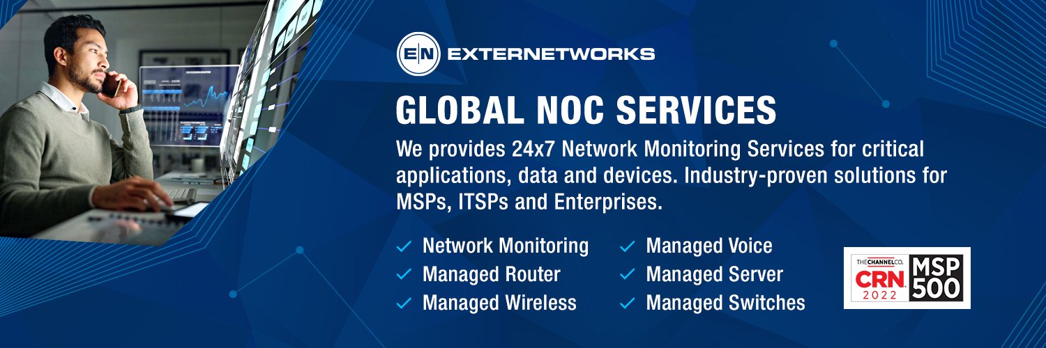 Managed IT Services By ExterNetworks banner