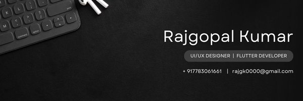 kumar_rajgopal Profile Banner