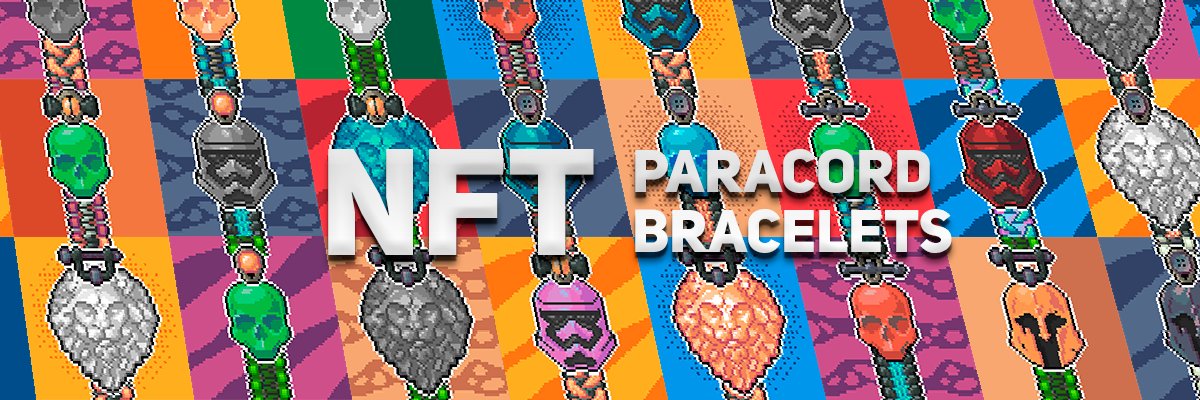 NFT PARACORD BRACELETS banner