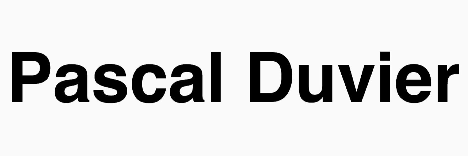 Pascal Duvier banner