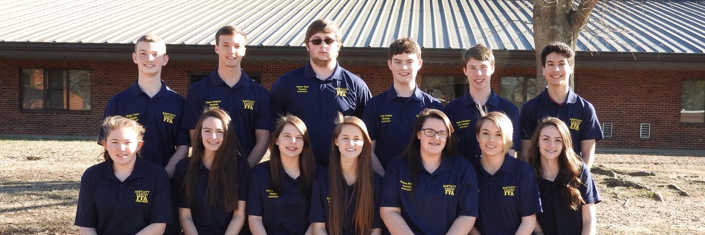 Bartlett Yancey FFA banner