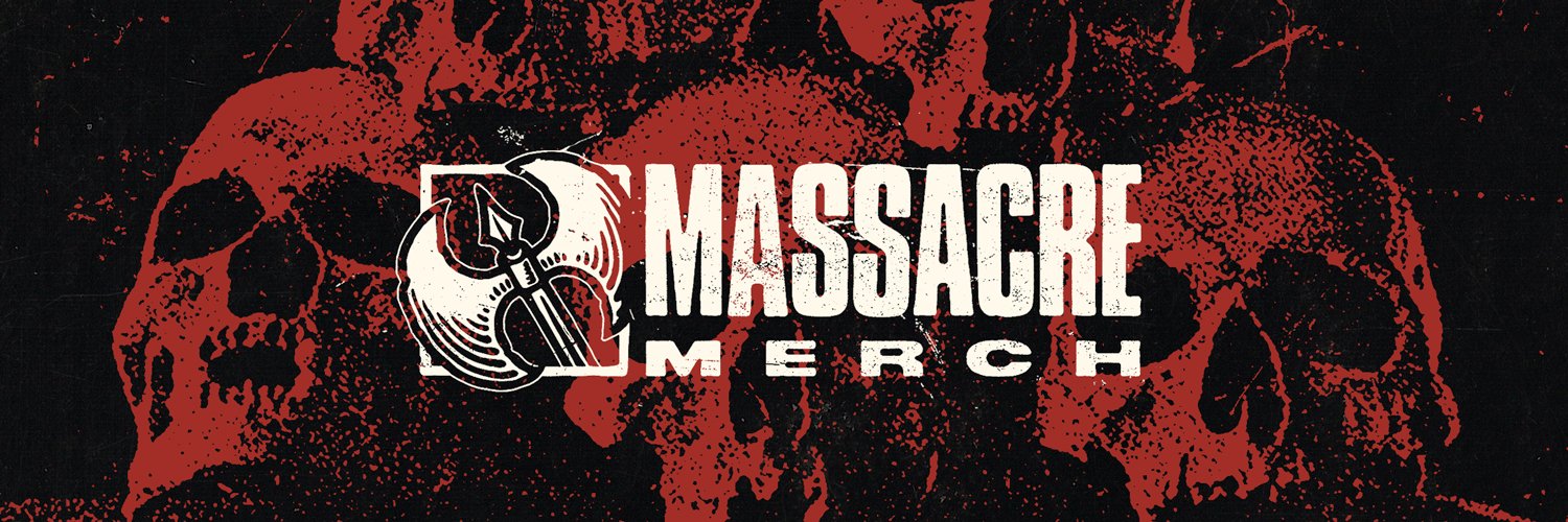 Massacre Merch | Metal Music & Band Merch banner