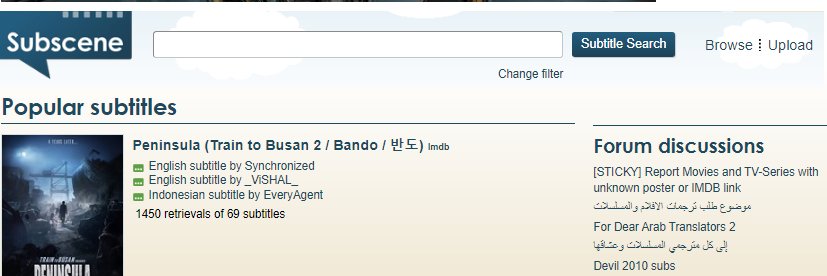 آقای زیرنویس، فیلموگرام banner