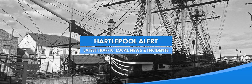 Hartlepool Alert banner