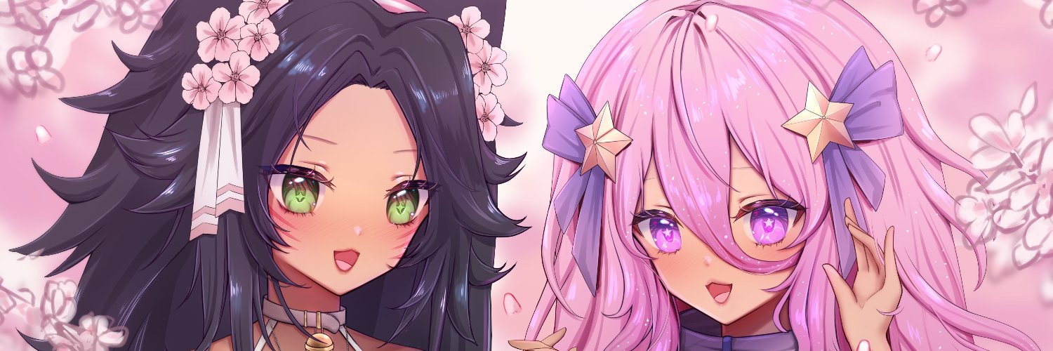 Katsune 🌸 🐾🍀 Kitsune Vtuber 🦊 banner