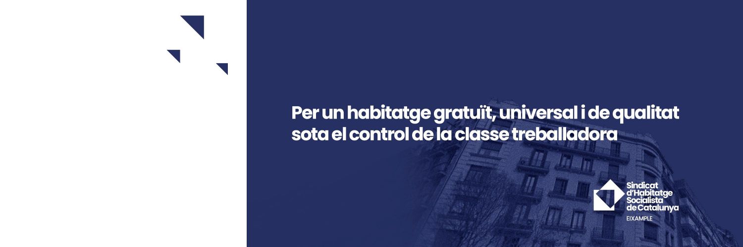 Sindicat d'Habitatge de l'Eixample banner