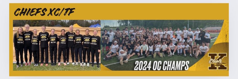 Kickapoo Chiefs XC/TF banner