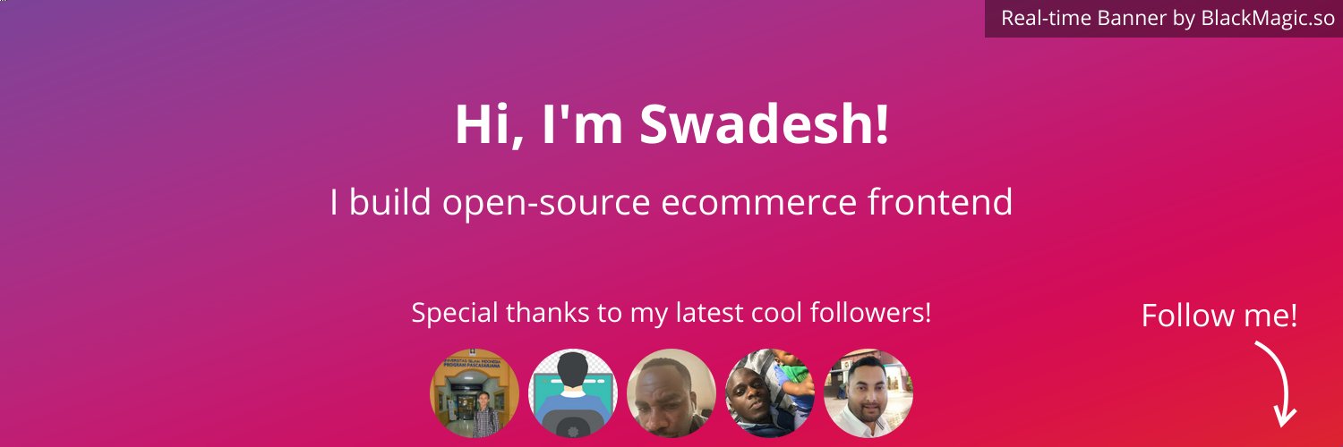 itswadesh's profile banner image