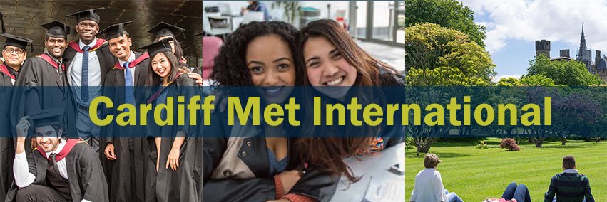 Cardiff Met International banner