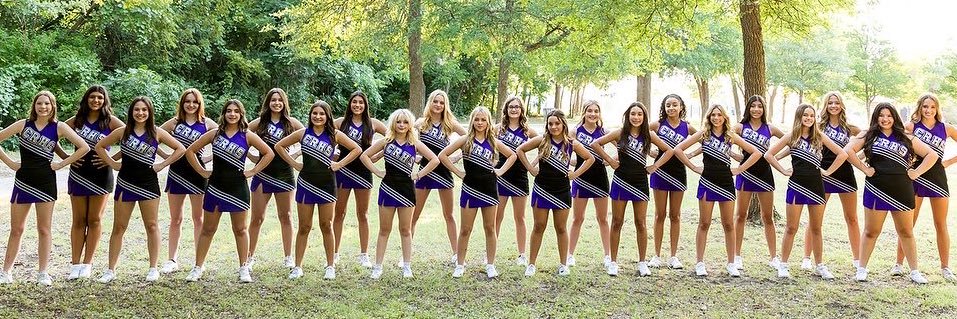 Cedar Ridge Cheer banner