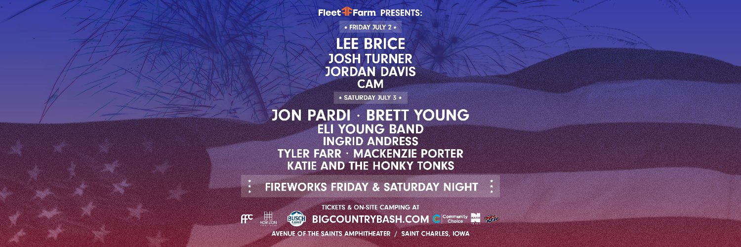 Big Country Bash banner