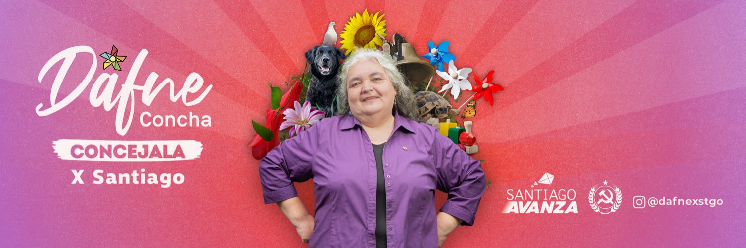 Dafne Concha Ferrando 🇨🇱 #PalestinaLibre banner