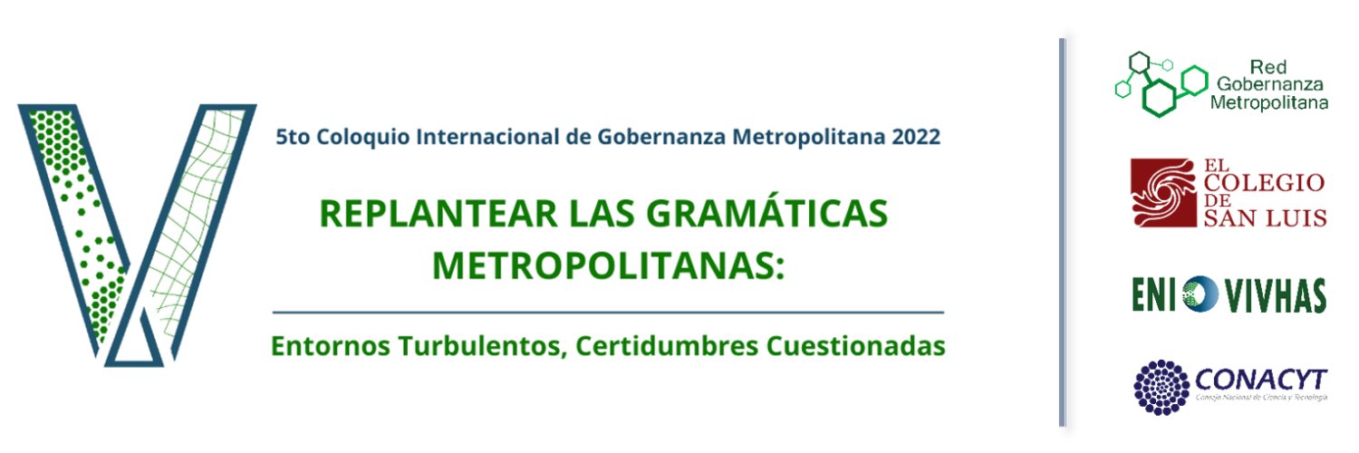Red Gobernanza Metropolitana banner