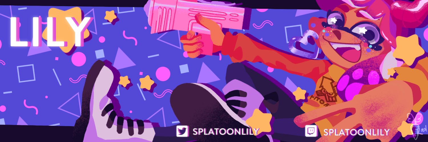 spla-tsun Lily @ post-lan depression banner