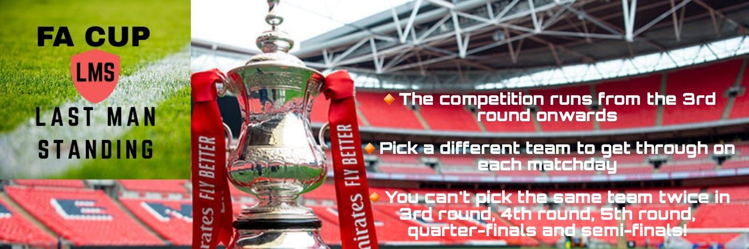 🏆 FA Cup LMS 🏆 banner