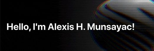 Alexis Munsayac 🇵🇭's banner