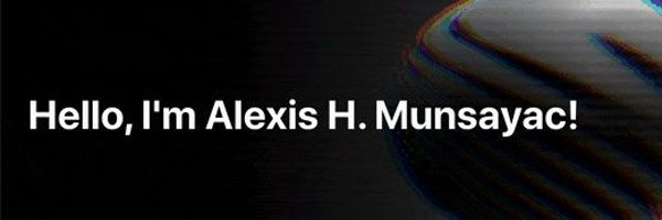 Alexis Munsayac 🇵🇭 Profile Banner