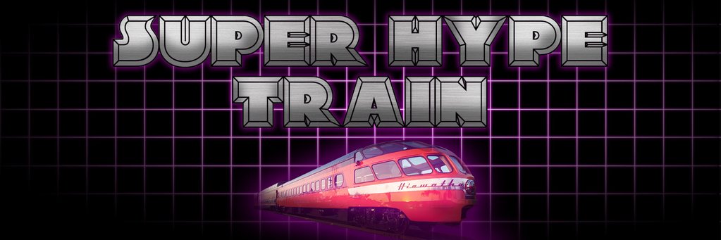 Super Hype! Train banner