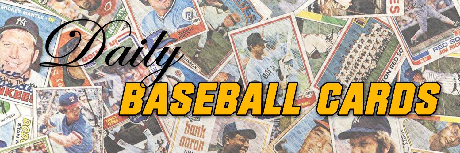 Daily Baseball Cards banner