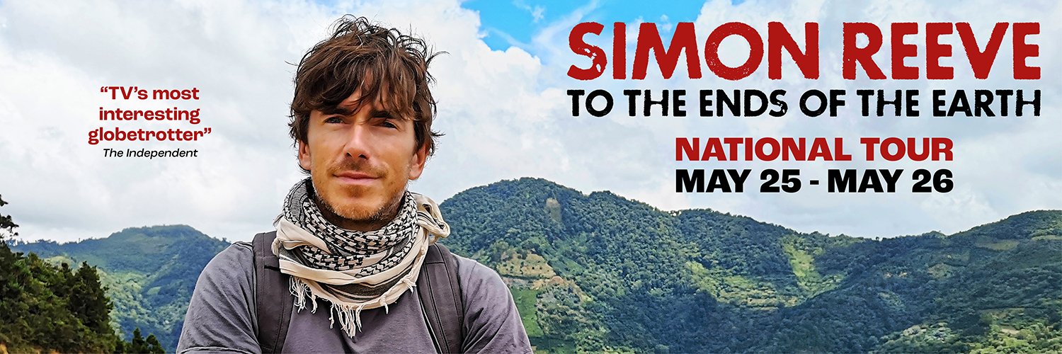 Simon Reeve banner