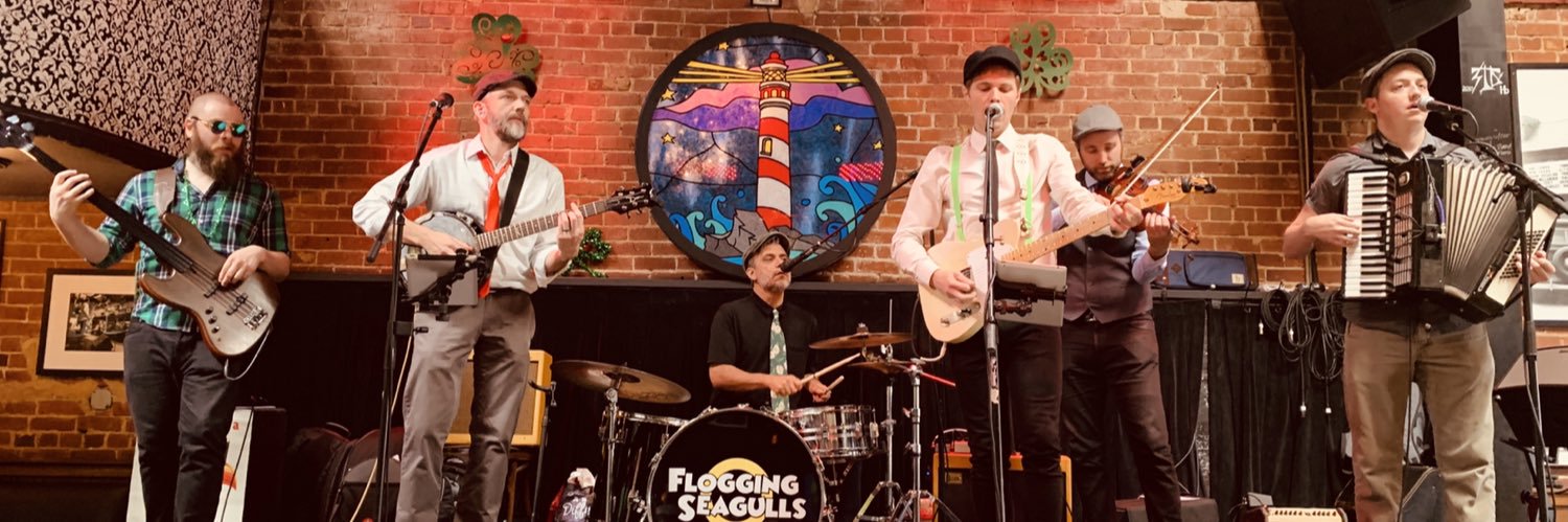 Flogging Seagulls banner