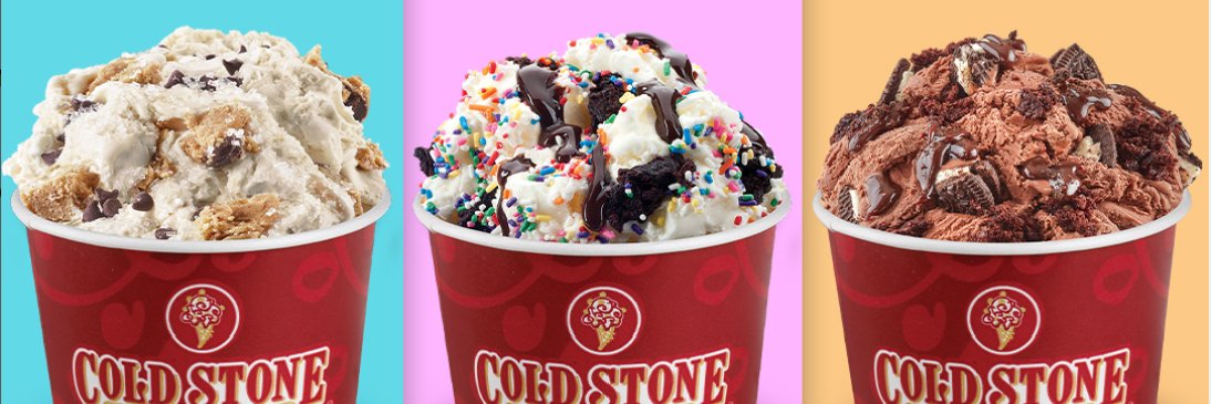 Cold Stone Creamery's banner