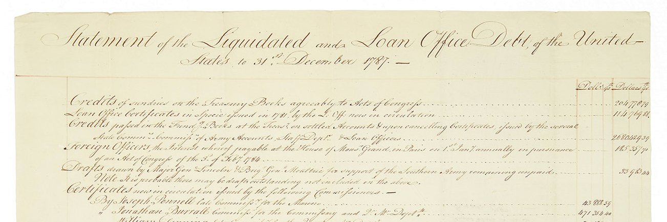 George Hall's banner