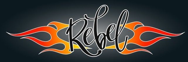 Rebel's banner