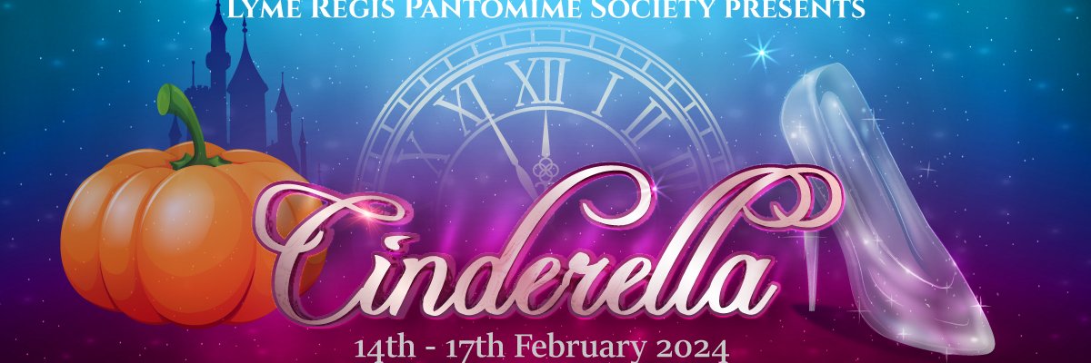 Lyme Regis Pantomime Society banner