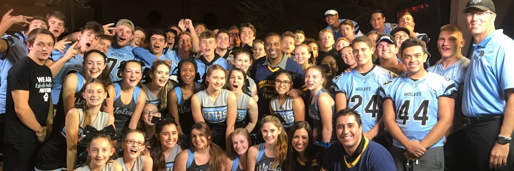 EFHS Wolves Football banner