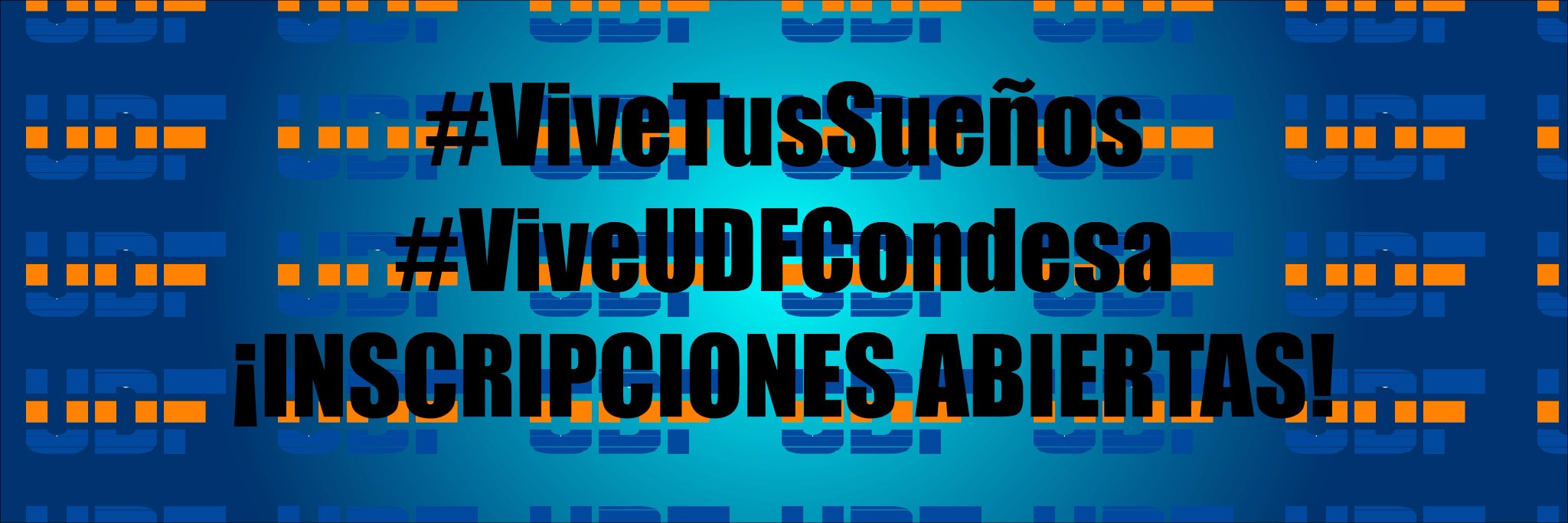 UDF Condesa banner
