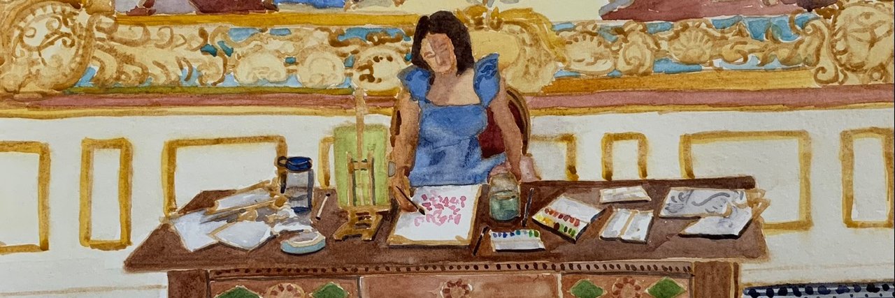 roxannesteedart's profile banner image