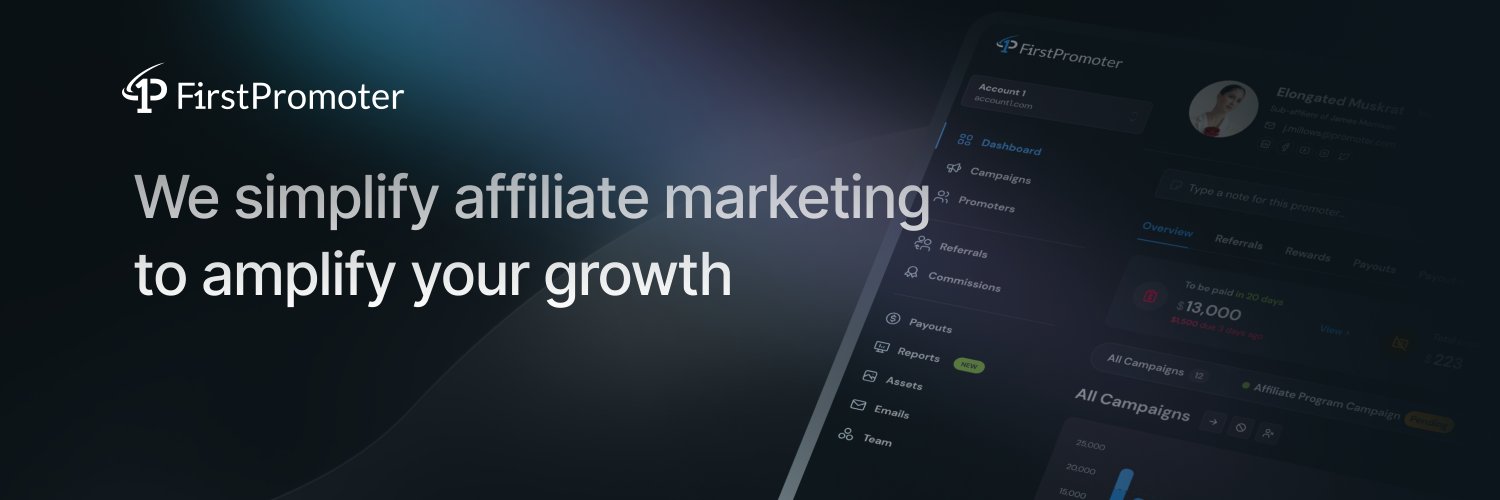 FirstPromoter banner