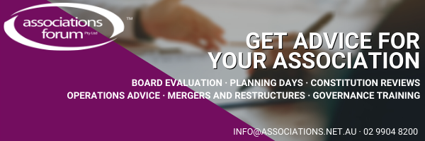 Associations Forum banner