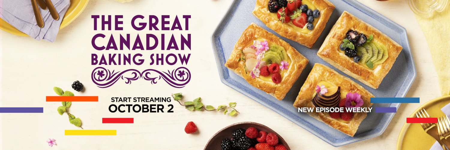 The Great Canadian Baking Show banner