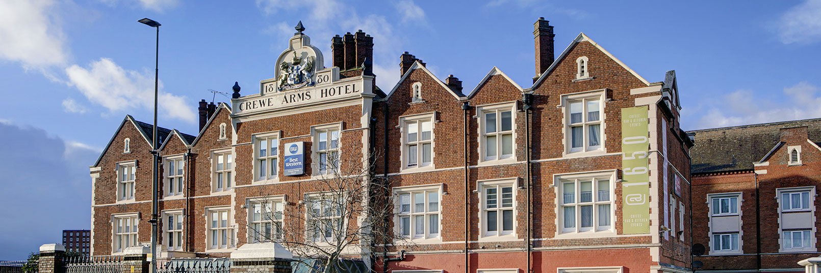 Crewe Arms Hotel banner