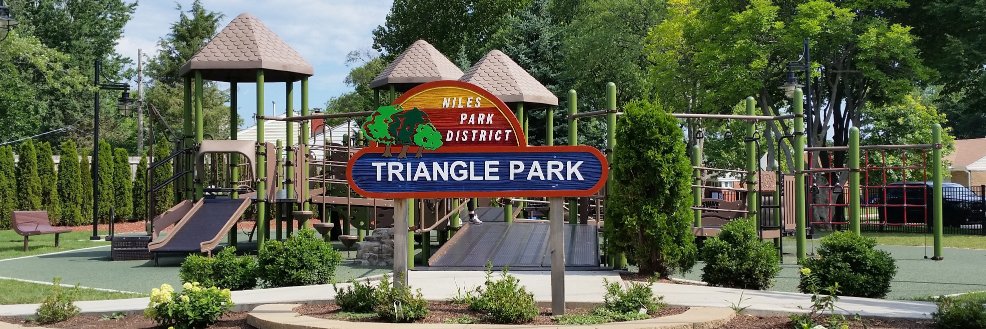 Niles Park District banner