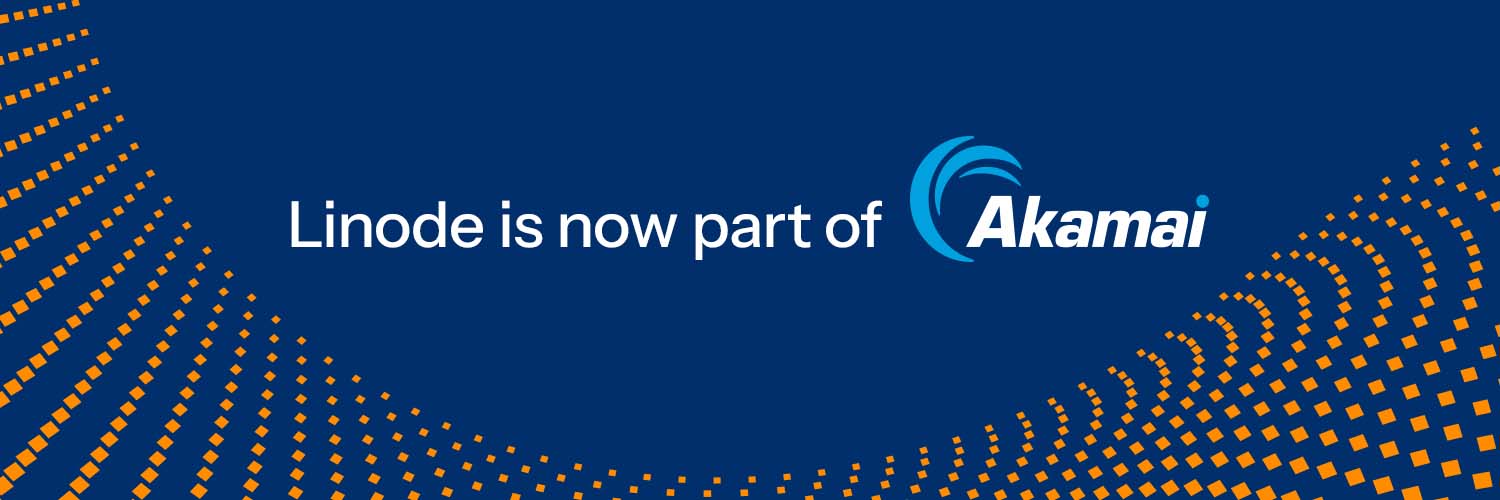 Akamai Developer (formerly Linode) banner