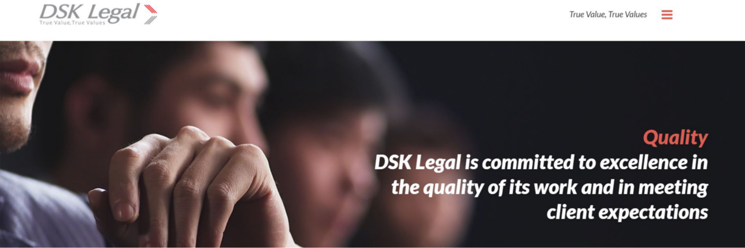 DSK Legal banner
