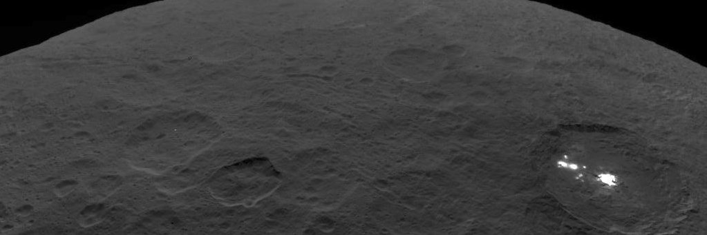 NASA's Dawn Mission's banner