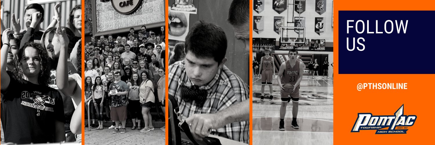 Pontiac Township High School District 90 banner