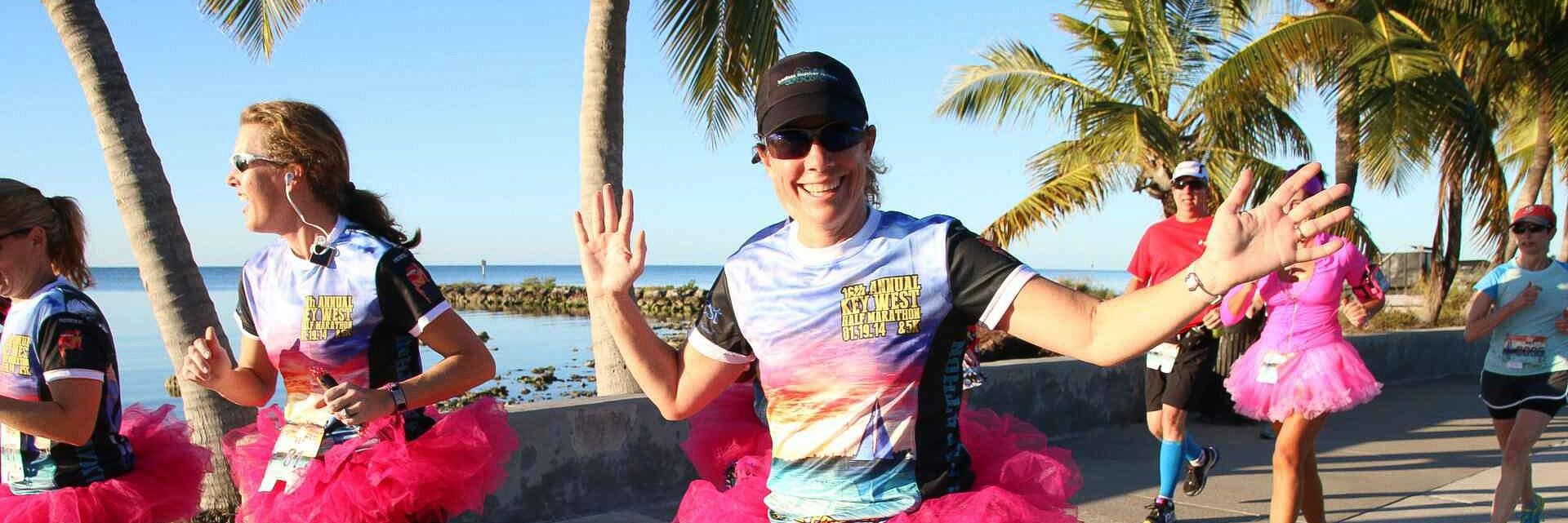Key West Half & 5K banner