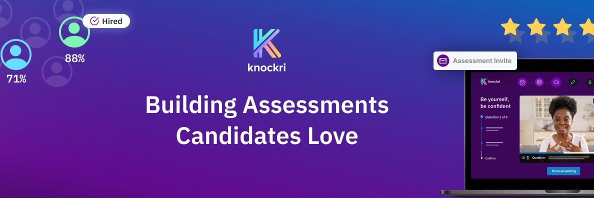 Knockri | Skills based Hiring & Promotions banner