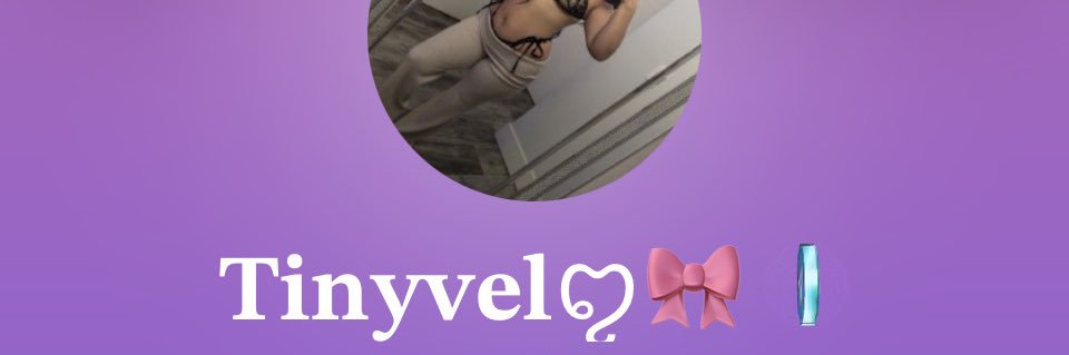𝐓𝐢𝐧𝐲𝐯𝐞𝐥ꨄ🎀 banner
