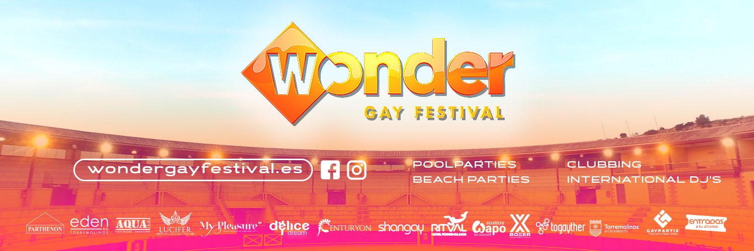 WONDER GAY FESTIVAL Profile Banner