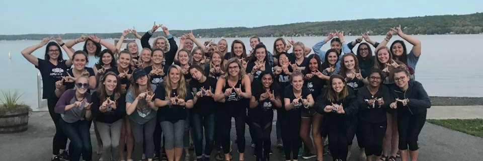Alpha Xi Delta - RIT banner