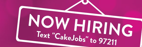 cakecareers's profile banner image