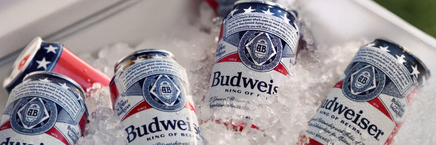 Budweiser's banner