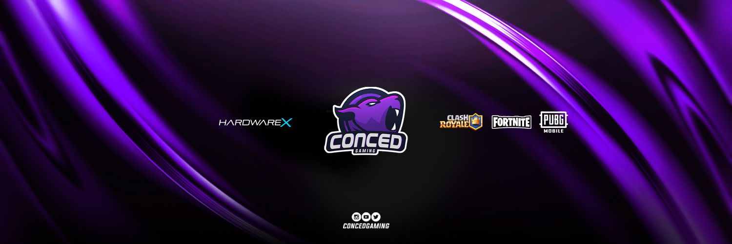 ConceD Gaming banner